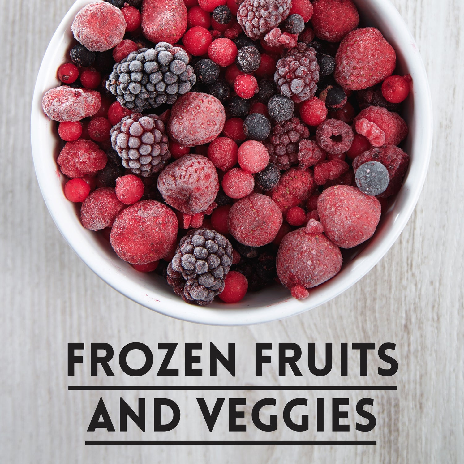 Frozen Fruits and Veggies