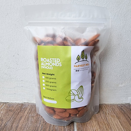 ROASTED ALMONDS (Whole) (per pack)